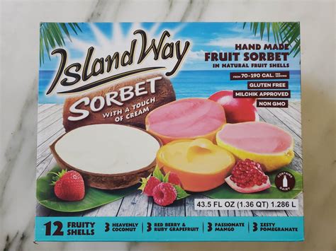 Island way sorbet costco. Costco Island Way Sorbet in a Fruit Shell Review were else but costco to get island way sorbet｜TikTok Search island way ice cream Online Discount Shop for Electronics, Apparel, Toys, Books, Games, Computers, Shoes, Jewelry, Watches, Baby Products, Sports Outdoors, Office Products, Bed Bath, Furniture, Tools, Hardware, Automotive 
