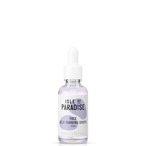 Isle of Paradise Self-Tanning Drops - Dark 30ml LOOKFANTASTIC