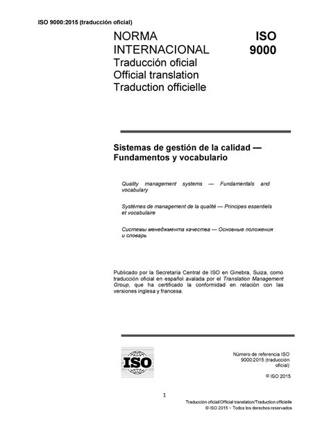 Iso 9000:2015 pdf