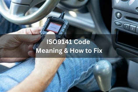 Iso9141 code ford.  This code relates directly to the car&rsquo;s code reader and performance specif...