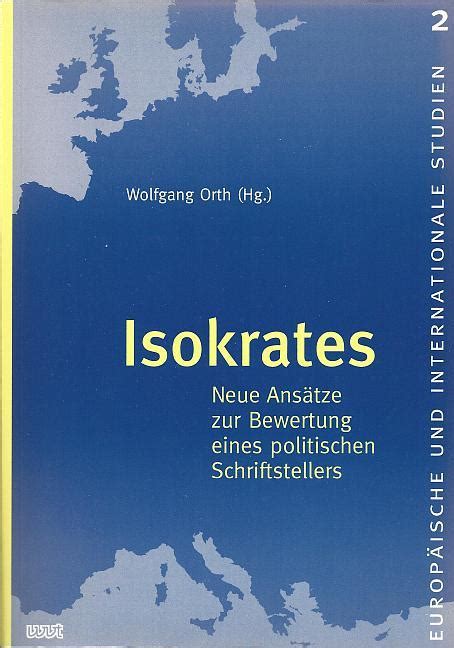 Isokrates: neue ans atze zur bewertung eines politischen schriftstellers. - Daewoo loader mega 400 service manual.