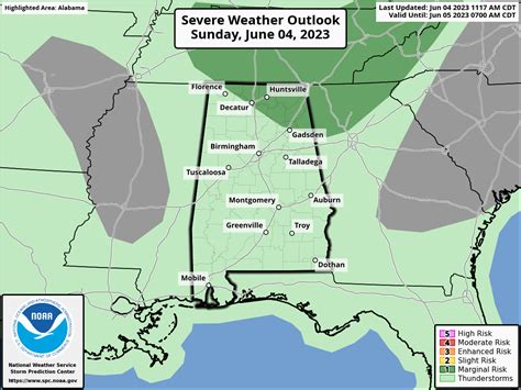 Isolated severe storms possible Sunday