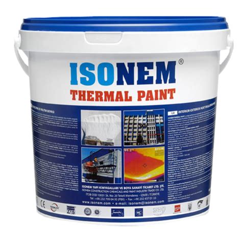 Isonem thermal paint özellikleri