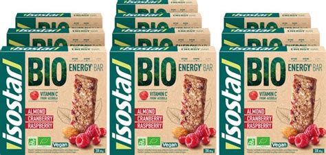 Isostar Bio Energy Bar - Cranberry, 90 g dm.at