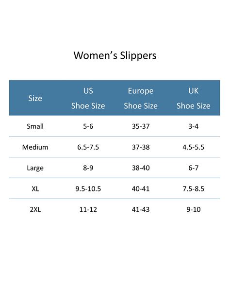 Isotoner Slippers Size Guide