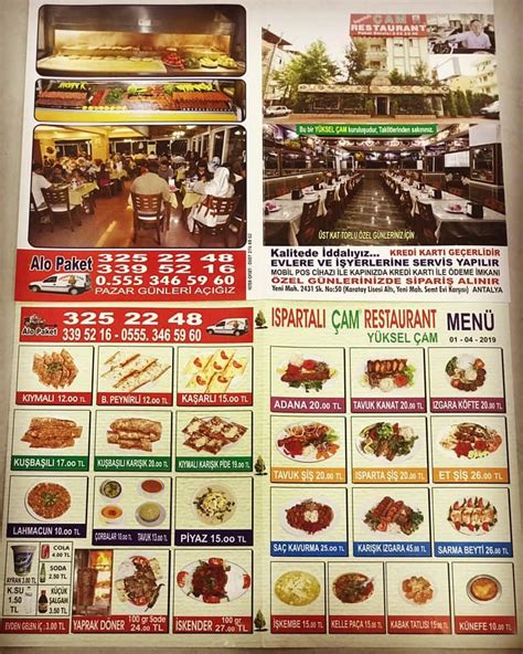 Ispartalı Çam Restaurant horarios, Toros Mh., Pınarbaşı Cd.. 