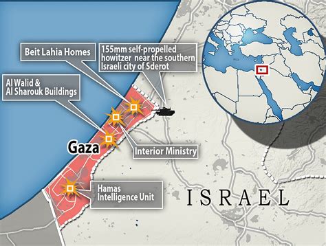 Israel’s Hamas operation now covers most of the Gaza Strip