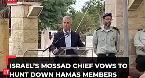 Israel’s Mossad chief vows to hunt down Hamas members a day after senior figure killed in strike
