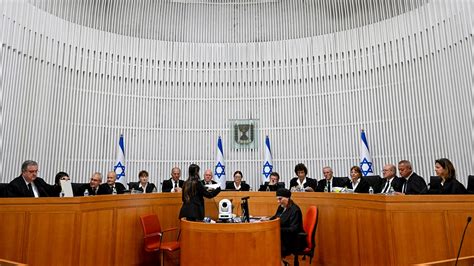 Israel’s contentious legal overhaul comes to a head as judges hear cases on their own fate