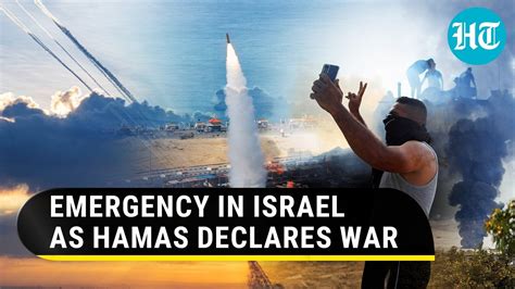 Israel declares war with Hamas