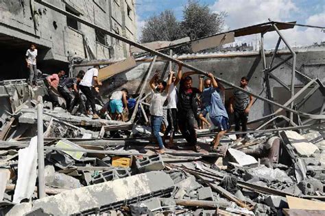 Israel denies involvement in Gaza hospital blast, says explosion caused by Palestinian rocket