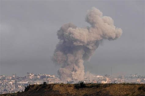 Israel launches heavy strikes across central and southern Gaza after widening its offensive