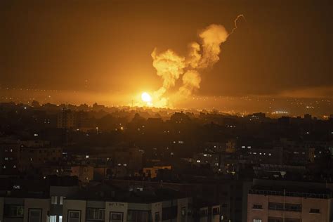 Israel stages rare strikes in Lebanon, also hits Gaza Strip