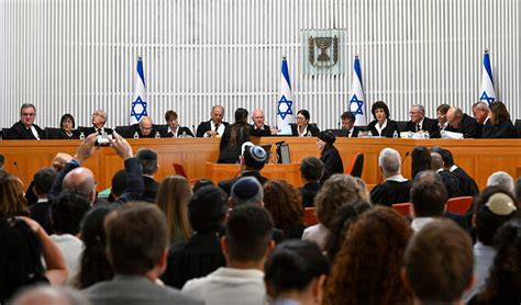 Israeli Supreme Court hears first challenge to Netanyahu’s divisive judicial overhaul