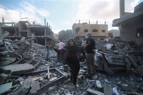 Israeli bombings kill dozens of people in the Gaza region where civilians were told to seek refuge