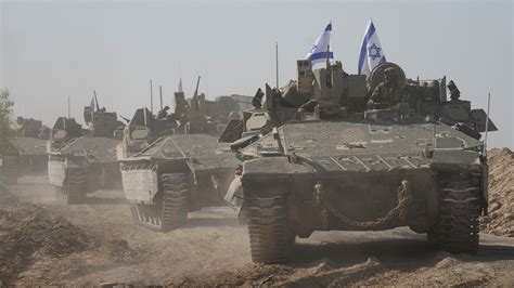 Israeli military says it has expanded ground operation to every part of the Gaza Strip