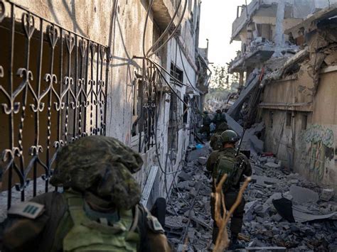 Israeli strikes kill multiple civilians at shelters in Gaza combat zone, as Blinken seeks more aid