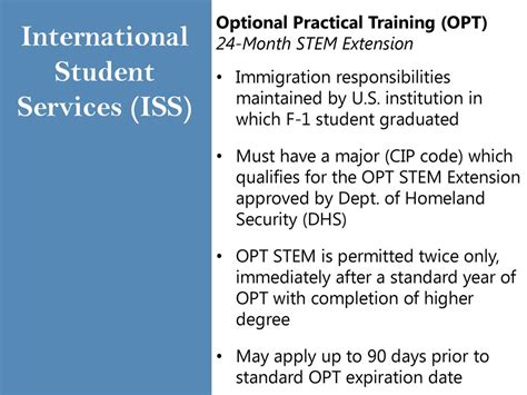 Employment For International Students. OPT. Optional