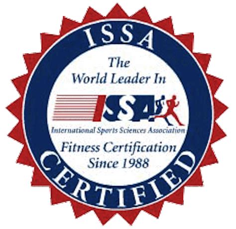 Issa certified personal trainer. Try ISSA for free! Become a personal trainer. ISSA certification offers a wide range of knowledge on different aspects of health and nutrition that are important to … 