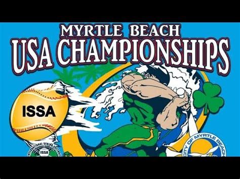 Issa myrtle beach tournament. Welcome to the USSSA Myrtle Beach Nationals! One of the premier National Championship events across the country hosted by USSSA! Feb 9-11. Myrtle Beach Winter National. 12U - 18U. North Myrtle Beach, SC. East Coast Events. $895. Event Details. 