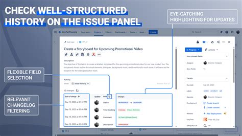 Issue History for Jira View Ticket History of Changes SaaSJet