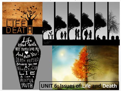 Issues Of Life And Death