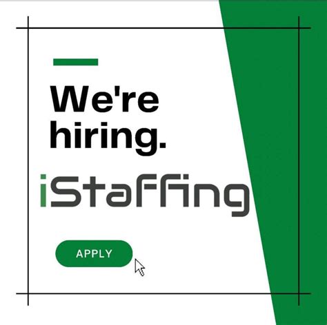 Istaffing - iStaffing® | 2,334 followers on LinkedIn. Innovative Staffing Solutions | iStaffing is a leading employment agency based in California, dedicated to connecting job seekers with meaningful employment opportunities. With a passion for helping individuals achieve their career goals, we provide personalized and comprehensive job placement services that …