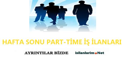 Istanbul avrupa part time iş ilanları