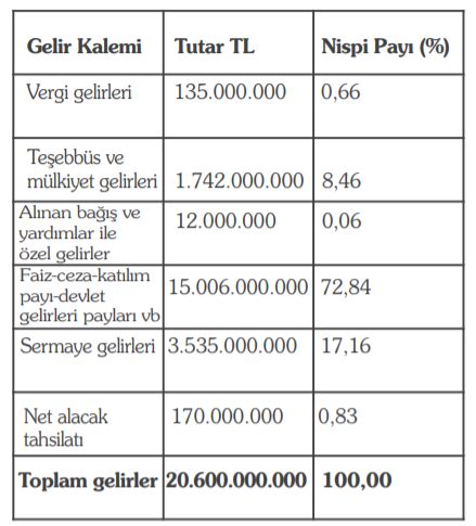 Istanbul belediye bütçesi 2019