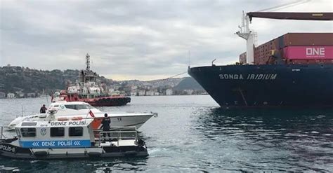 Istanbul boğazı gemi kazaları