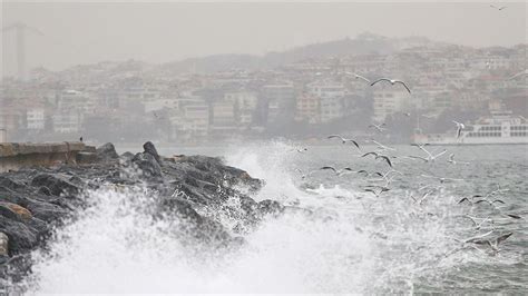 Istanbul da fırtına uyarısı
