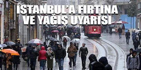 Istanbul da fırtına var mı