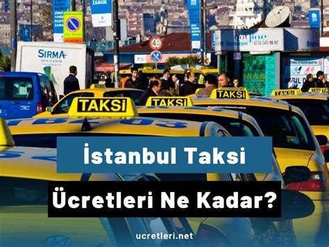 Istanbul km taksi ücreti