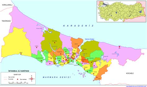 Istanbul seçim bölgeleri haritası