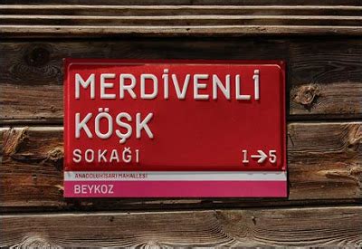 Istanbul sokak tabelası satın al