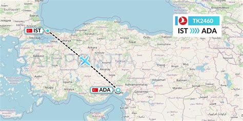 Istanbul to adana flight