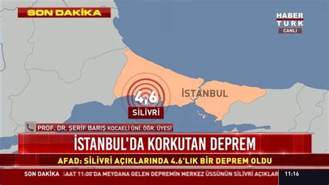 Istanbulda deprem