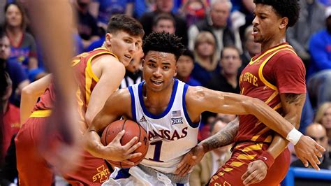 Isu kansas basketball game. And with TCU’s take down of Kansas State just two hours earlier, Kansas’ 62-60 win over Iowa State Saturday put the Jayhawks alone in first place in the Big 12 at 5-0. 