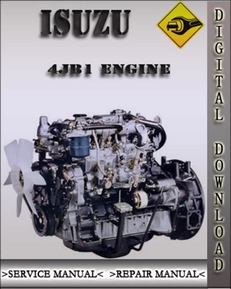 Isuzu 4jb1t engine factory service repair manual. - General electric sensor microwave oven manual.