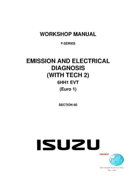 Isuzu 6hh1 engine repair workshop manual. - Mcgraw hill guide writing for college roen.