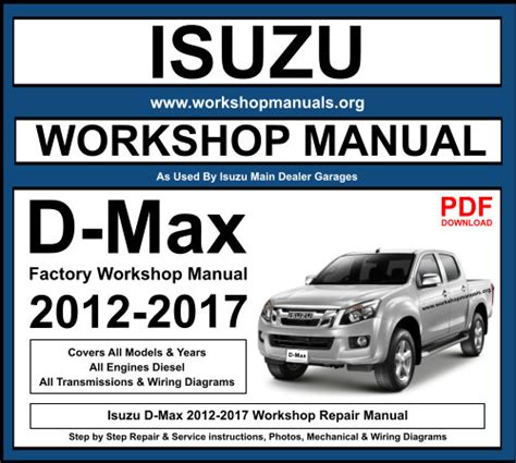 Isuzu d max d max holden colorado rodeo workshop manual. - Register van charters en beschieden in het oude archief ....