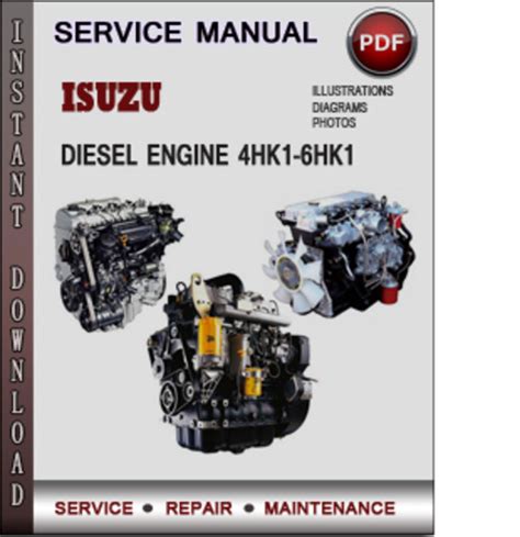 Isuzu engine 4hk1 6hk1 factory service repair manual. - Strange creatures from time and space.