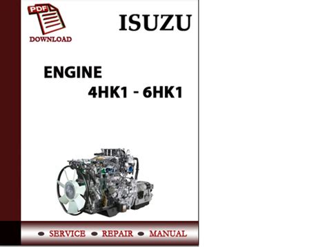 Isuzu engine 4hk1 6hk1 manuale di riparazione per officina. - User manual derbi gpr 50 racing my manuals.