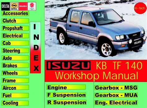 Isuzu kb tf 140 workshop repair manual. - Possedere un manuale femdom per uomo.