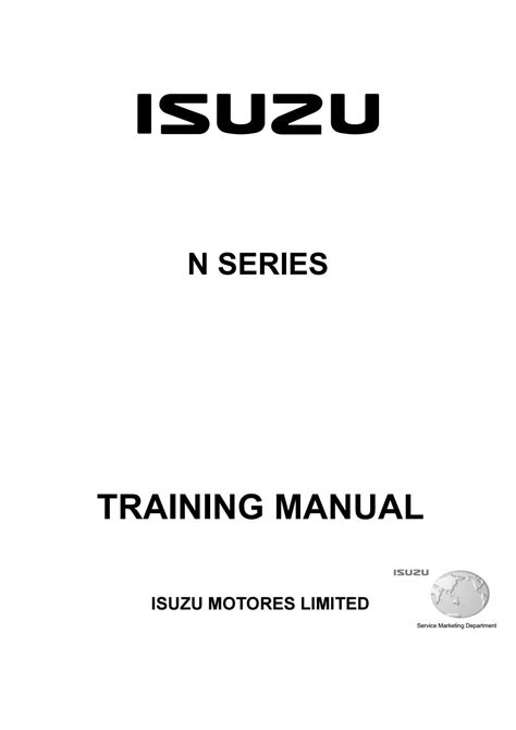 Isuzu n series engine training manual. - Cbse science lab manual 2012 class 12.