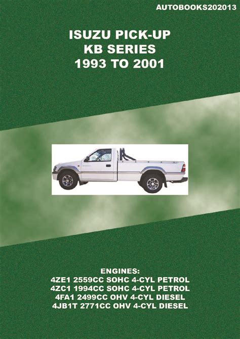Isuzu pick ups 1993 repair service manual. - Ferrari 308qv 328gtb 328gts manuale di riparazione del servizio.