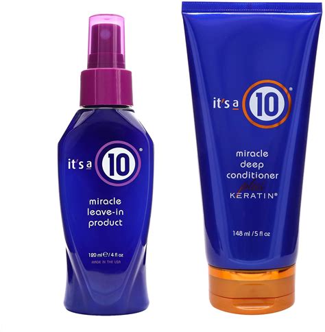 It's a 10 haircare. IT'S A 10 TIP/Directions: After using Miracle Moisture Shampoo and Daily Conditioner, apply leave-in product wet hair before blow drying or styling. Or use on dry hair instead of styling cream for smooth, controlled hair. 