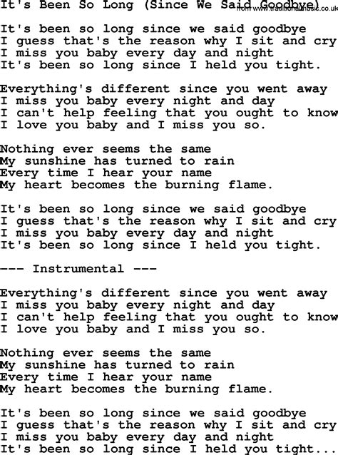 It's so long lyrics. Things To Know About It's so long lyrics. 