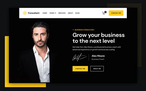It Consultant Website Template