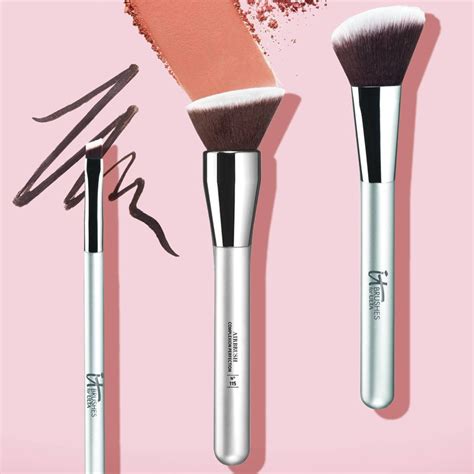 IT Brushes For ULTA Airbrush Complexion Perfection Brush #115. 4.7 out of 5 stars ; 949 reviews (949) $26.00 . Free Gift with purchase. Real Techniques Expert Face Liquid and Cream Foundation Makeup Brush. 4.7 out of 5 stars ; 3,477 reviews (3,477) $9.99 . Anastasia Beverly Hills Dual-Ended Firm Angled Eyebrow Brush #12.. 